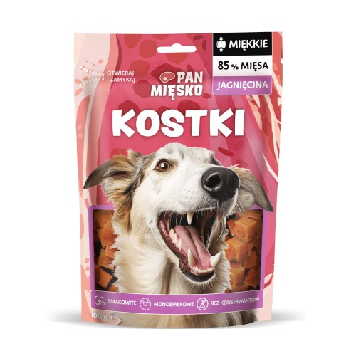 PAN MIĘSKO Kostki Jagnięcina  100g