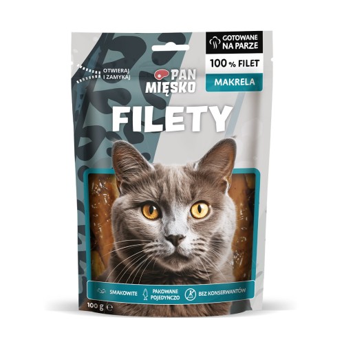 PAN MIĘSKO Filety Makrela  100g