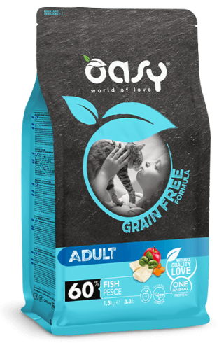 OASY Grain Free Adult Fish 1,5kg 