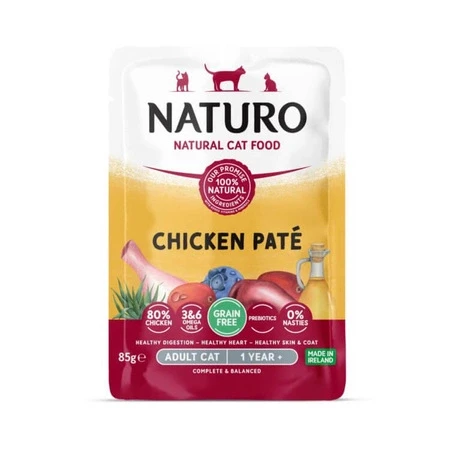 NATURO Adult Grain Free Paté Kurczak 85g 