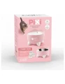 CATIT PIXI Poidełko fontanna różowa 2,5l + filtr zapasowy (3szt) + miska