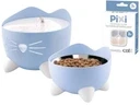 CATIT PIXI Poidełko fontanna niebieska 2,5l + filtr zapasowy (3szt) + miska 