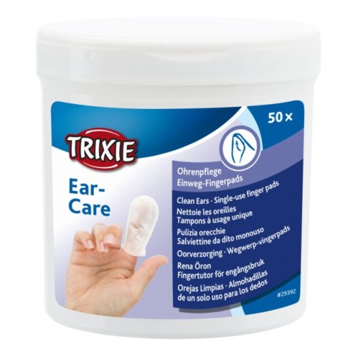 TRIXIE Czyste uszy - jednorazowe nakładki na palce 50szt