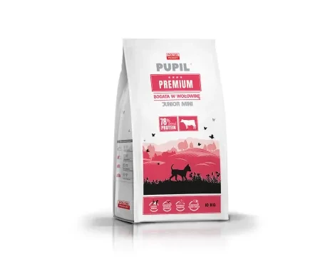 PUPIL Premium Junior Mini Wołowina 10 kg 