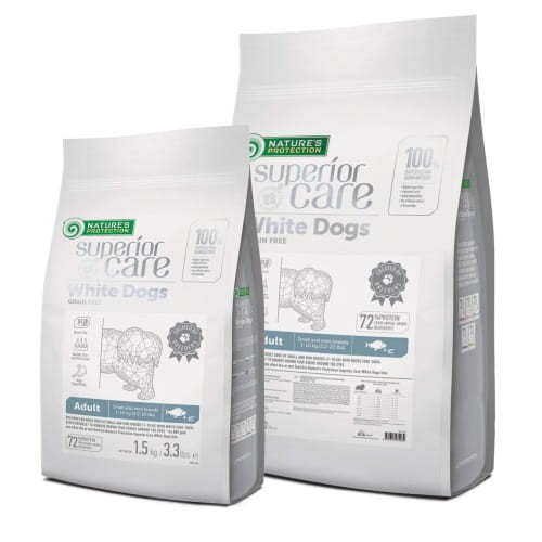 Nature’s Protection White Adult Fish Small Breeds  4kg