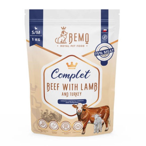 BEMO COMPLET dla małych i średnich psów 1kg 