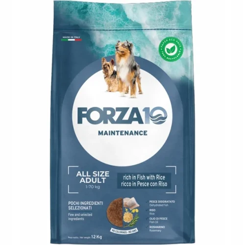 FORZA10 Maintenance Adult All Breed Ryba z ryżem 12kg 