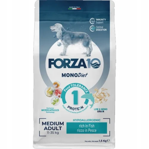 FORZA10 Diet Adult Medium Ryba 1,5kg