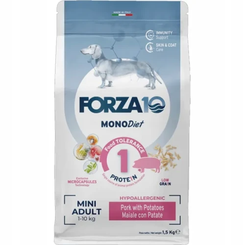 FORZA10 Diet Adult Mini  Wieprzowina 1,5kg
