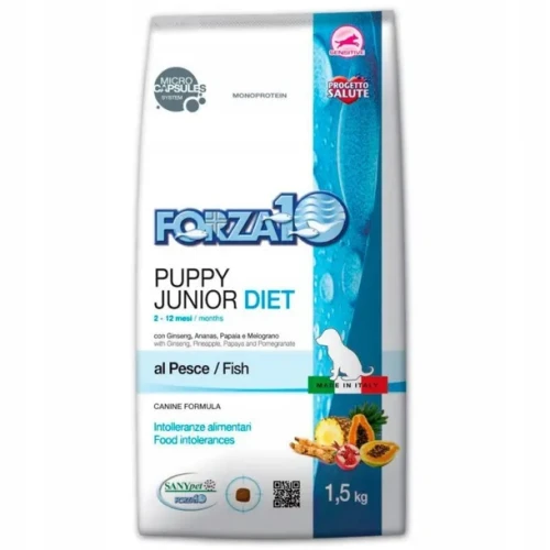 FORZA10 Diet Puppy & Junior Ryba 1,5kg
