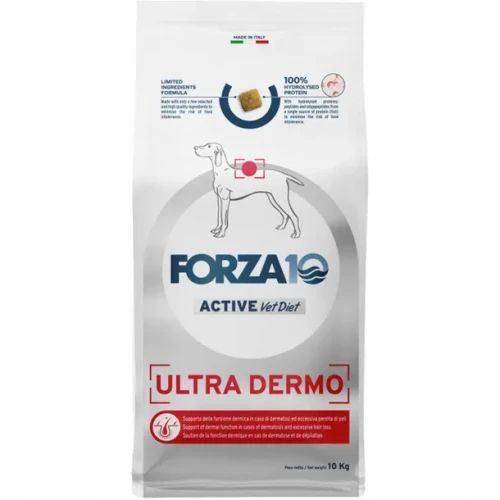 FORZA10 Active Vet Diet Ultra Dermo - Skóra i Sierść - 10kg