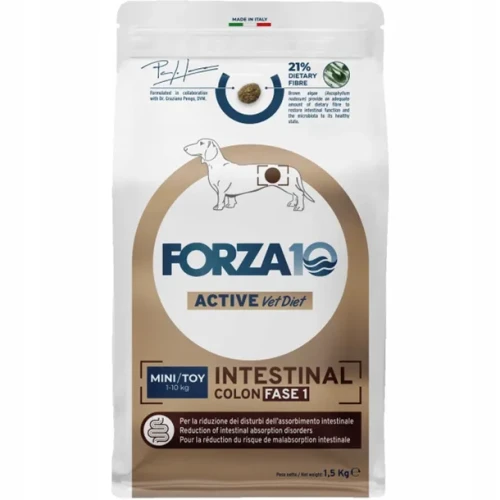 FORZA10 Active Vet Toy & Mini Intestinal Colon Fase 1 Zapalenie Jelit 1,5kg