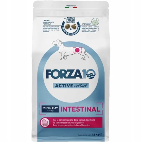 FORZA10 Active Vet Diet Toy & Mini Intestinal Nietolerancje Pokarmowe 1,5kg