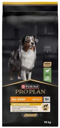PURINA PRO PLAN  Adult Light Sterilised Jagnięcina 14kg