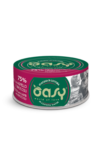 OASY MORE LOVE Chicken with Lamb and Broccoli 70g