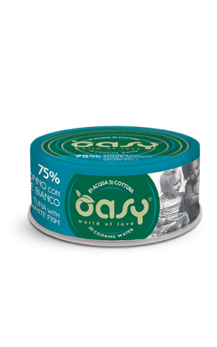 OASY MORE LOVE Tuna with White Fish 70g 