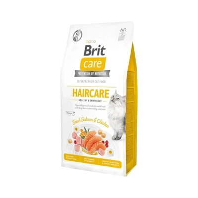 BRIT CARE  STERILIZED Hair Care Łosoś i Kurczak 400g