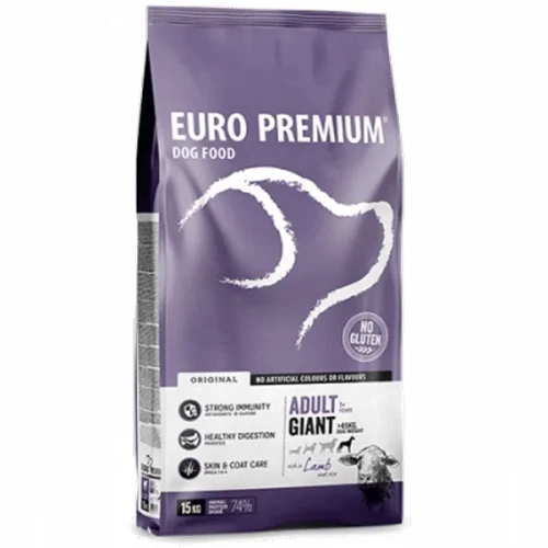 Euro Premium Giant Adult Jagnięcina 15 kg +gratis
