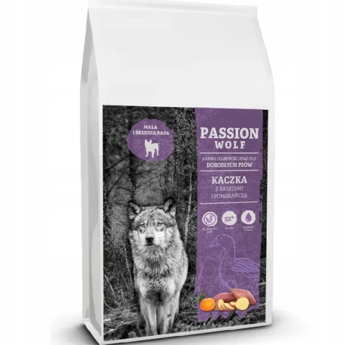 Passion Wolf Adult Small & Medium Kaczka z Pomarańczą 2kg