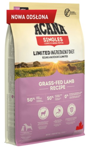 ACANA Singles Grass-Fed Lamb 6 kg