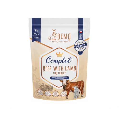 BEMO COMPLET dla średnich i dużych psów 1kg  