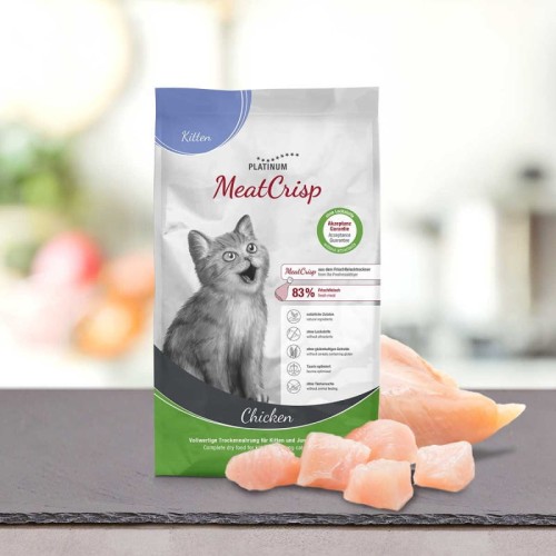 PLATINUM MeatCrisp Kitten Chicken 1,5kg
