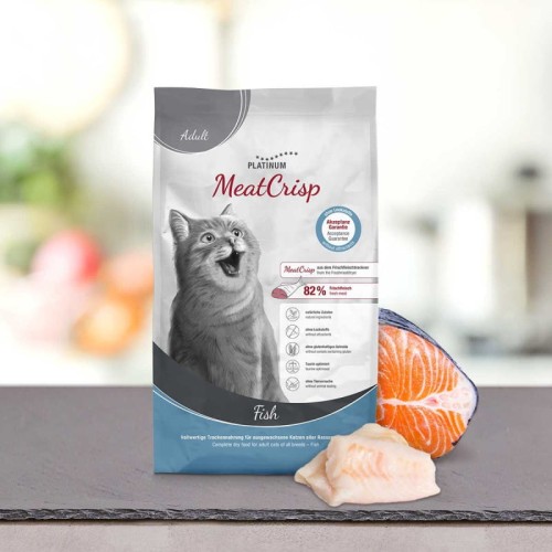 PLATINUM MeatCrisp Adult Fish 400g