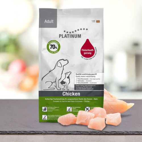 PLATINUM Adult Chicken Półwilgotna karma dla psów dorosłych 5kg