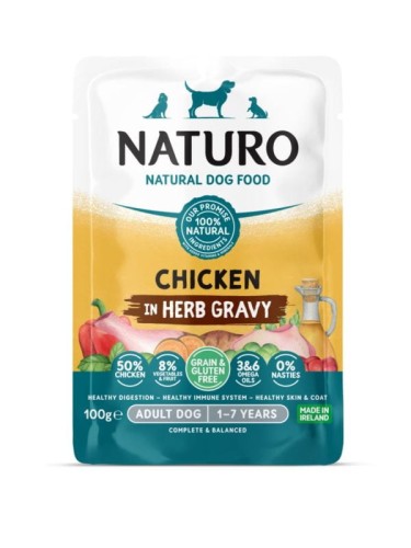 NATURO KURCZAK w ziołowym sosie 100g