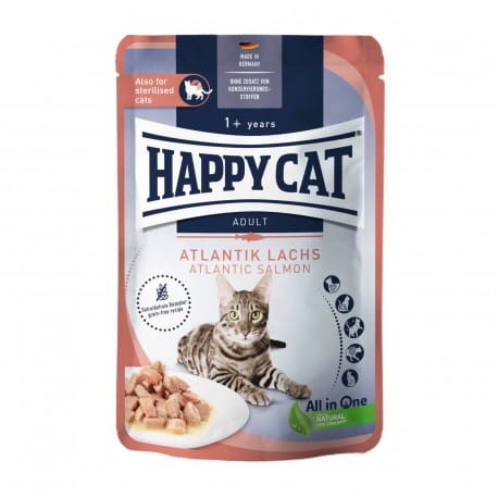 Happy Cat Meat in Sauce - Culinary Atlantik-Lachs 85g 