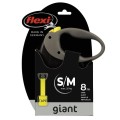 FLEXI Smycz automatyczna Giant S/M 25kg żółty neon 8m 