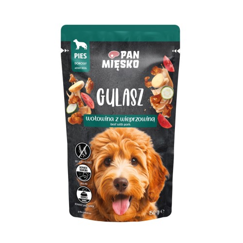 Pan Mięsko Gulasz Wołowina z wieprzowiną (dorosły) 150g