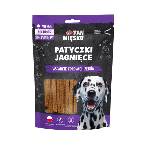 Pan Mięsko Patyczki jagnięce (dorosły) 80g
