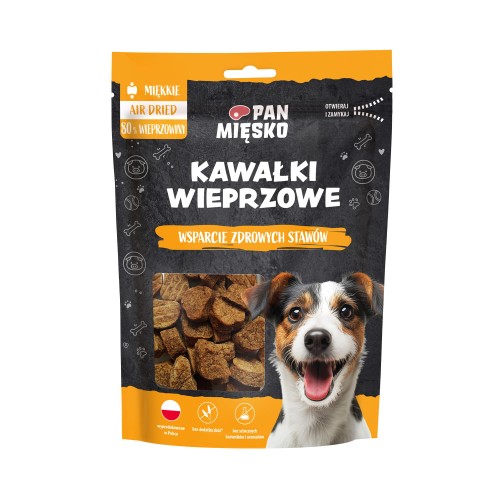  Pan Mięsko Kawałki wieprzowe (dorosły) 80g