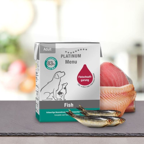 PLATINUM Menu Adult Fish 375g