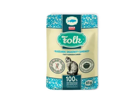 FOLK Kaszubski smakowity sandacz saszetka 85 g