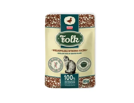 FOLK Wielkopolska wyborna kaczka saszetka 85 g