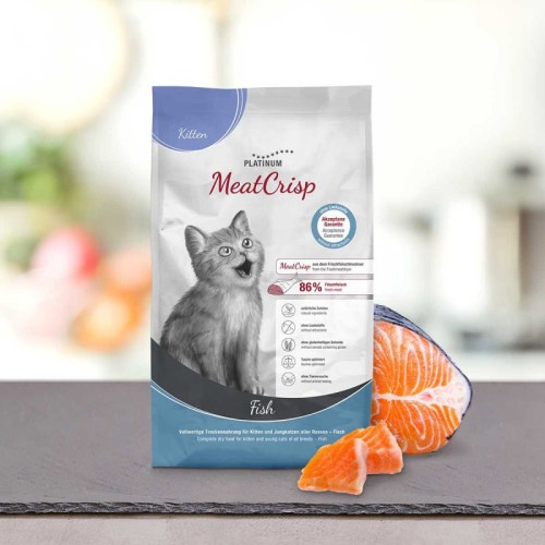 PLATINUM MeatCrisp Kitten Fish 400g 
