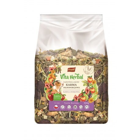 VITAPOL Vita Herbal karma pełnoporcjowa dla kawii domowej 400g