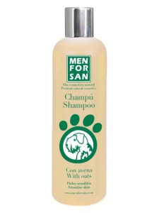 MEN FOR SAN Szampon dla psów o wrażliwej skórze z owsem 300ml