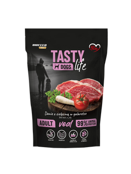  Tasty Dogs Life CIELĘCINA 90% - danie w galaretce (saszetka) 150g
