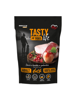 Tasty Dogs Life KACZKA 90% - danie w galaretce (saszetka) 150g