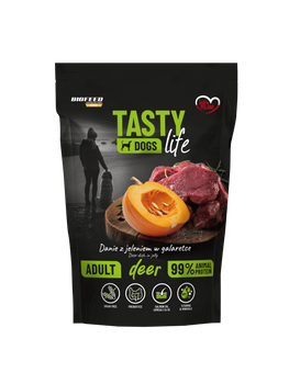 Tasty Dogs Life JELEŃ 90% - danie w galaretce (saszetka) 150g