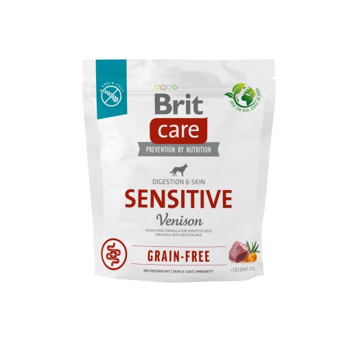 BRIT CARE SENSITIVE Dziczyzna 1kg  