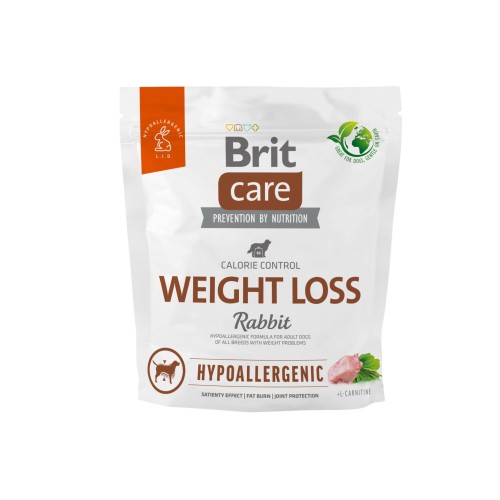 BRIT CARE WEIGHT LOSS Królik 1kg