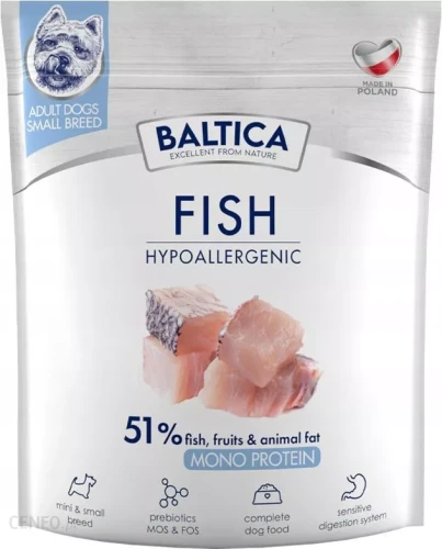 BALTICA Light Adult Medium M Ryba z ryżem 3kg