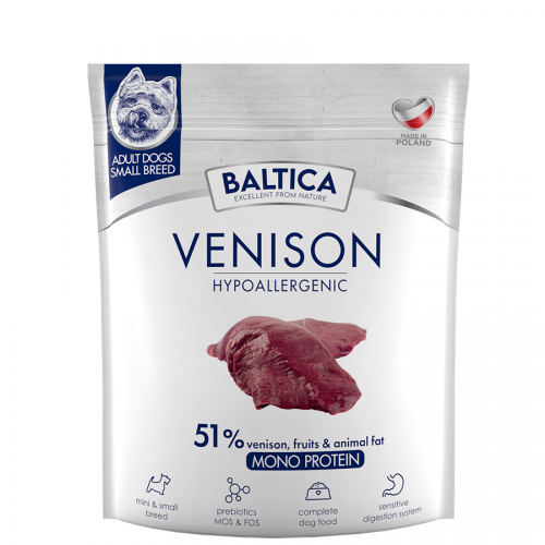 BALTICA Adult Medium M Dziczyzna z ryżem 3kg