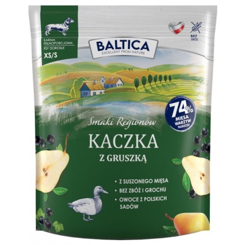 BALTICA Smaki Regionów Adult S Kaczka z gruszką 1kg 