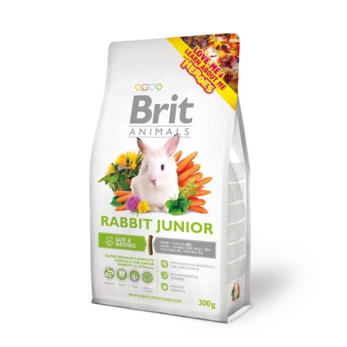 BRIT ANIMALS karma dla młodego królika/rabbit junior 300g