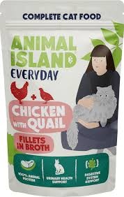 ANIMAL ISLAND EVERYDAY Fileciki w rosole kurczak i przepiórka 85g